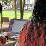 La Gracia al Parque es un café perfecto para trabajar al aire libre, rodeado de naturaleza