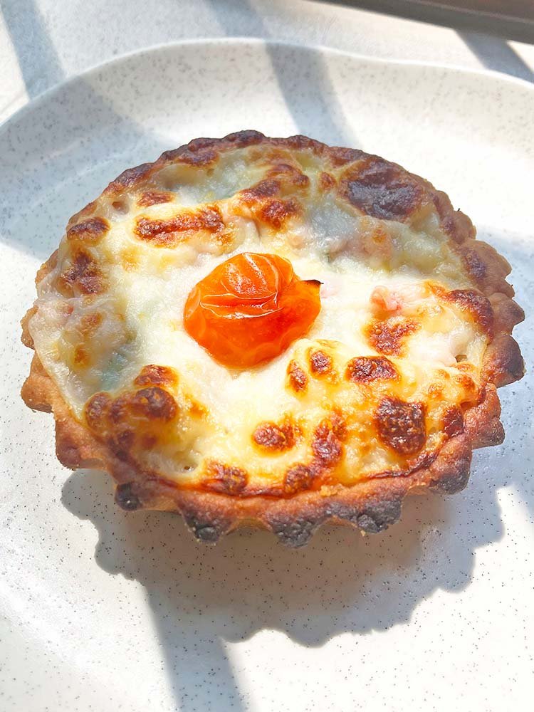 Tartaleta caprese artesanal La Gracia