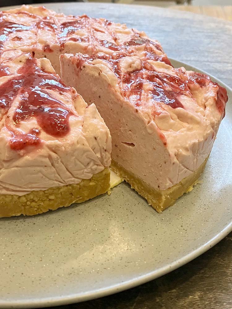 Cheesecake de frutos rojos artesanal La Gracia