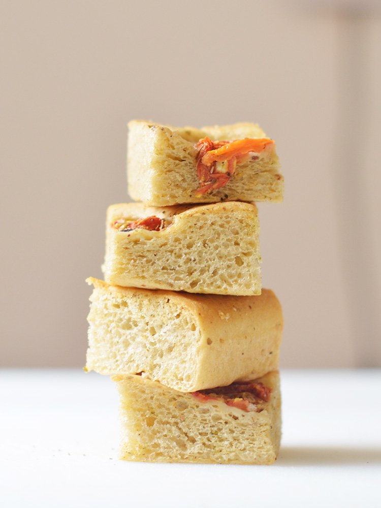Pan focaccia artesanal La Gracia